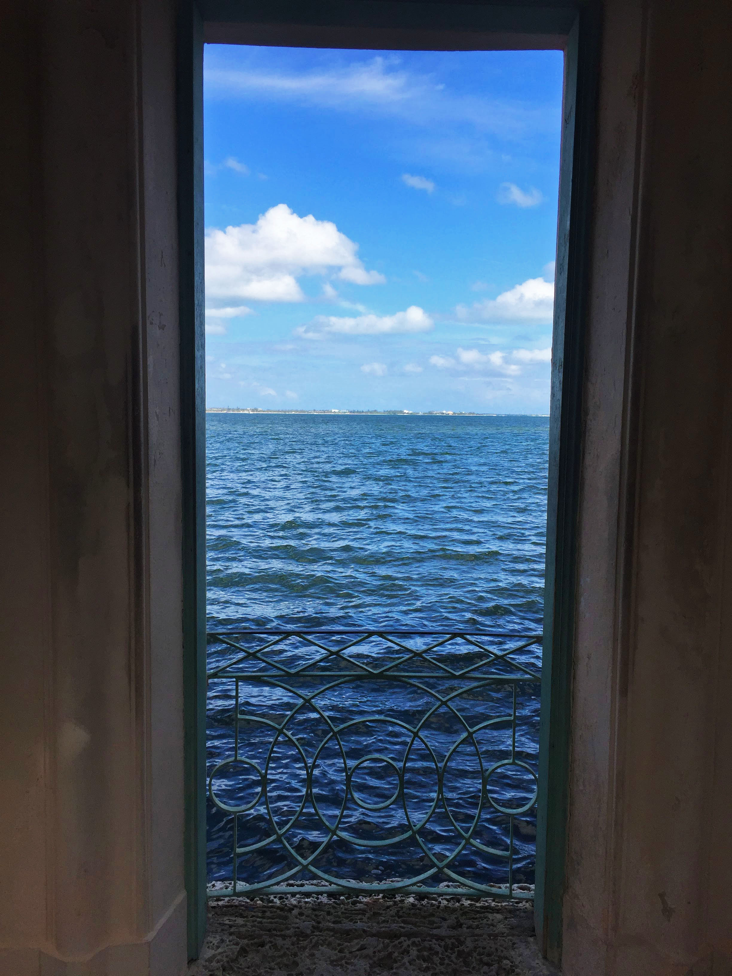 window to ocean