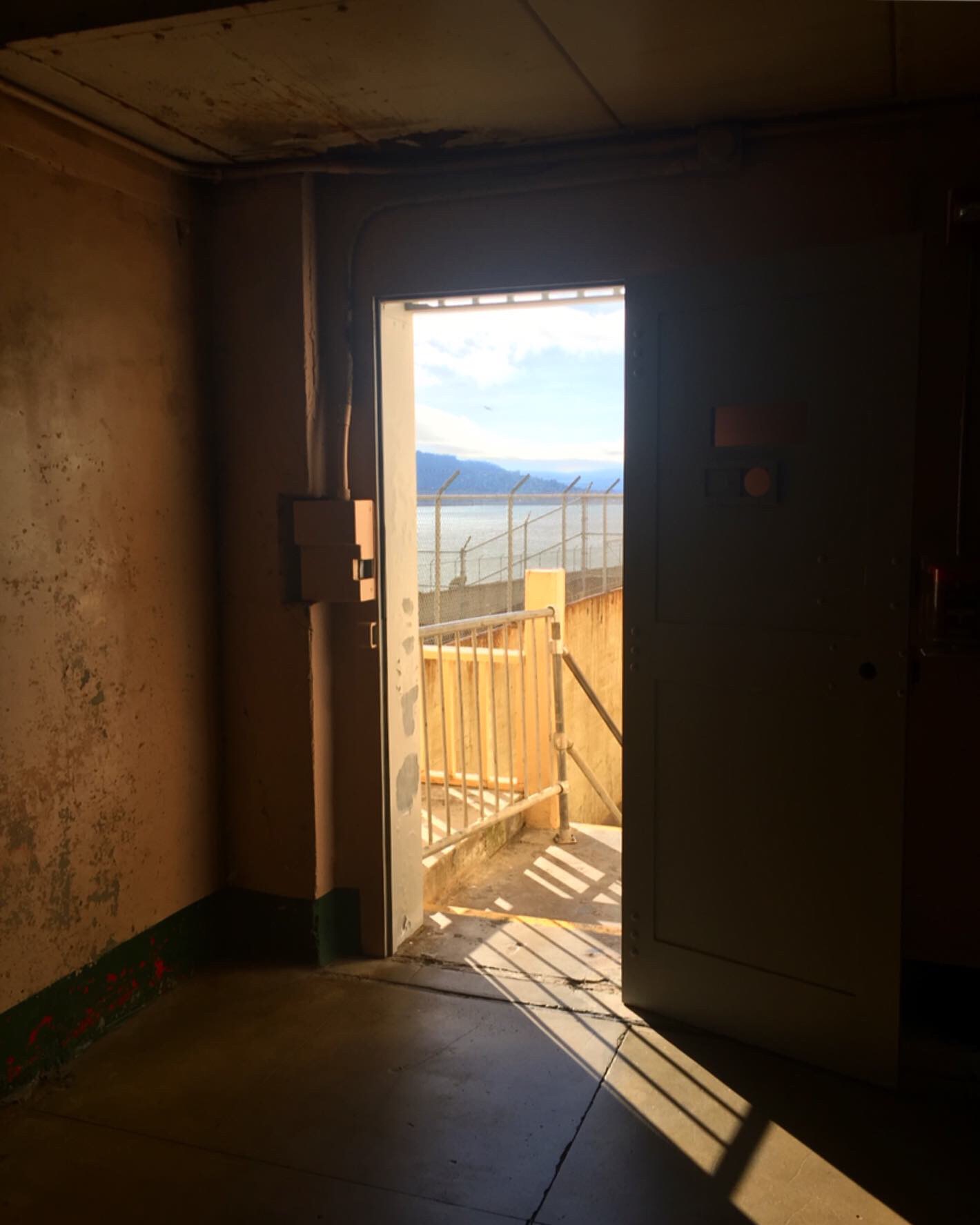 prison door - Alcatraz Island